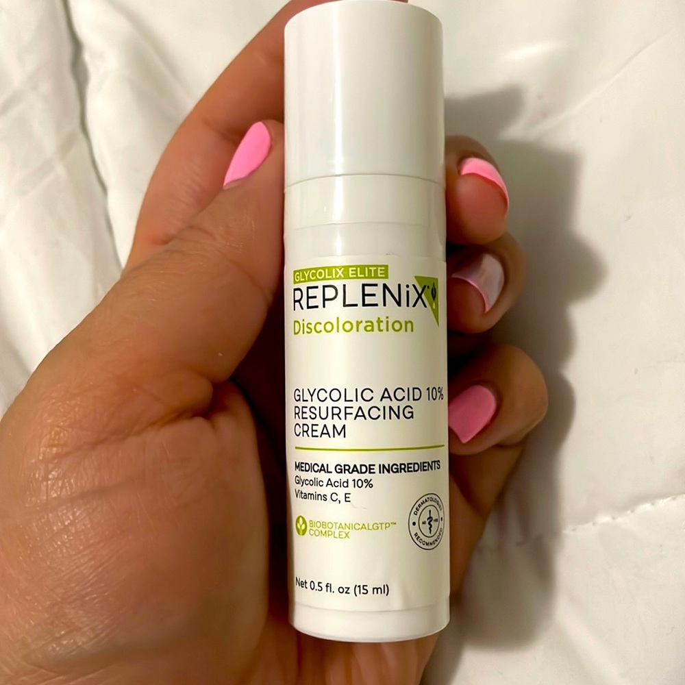 Replenix glycolic acid resurfacing cream 10%  sample size